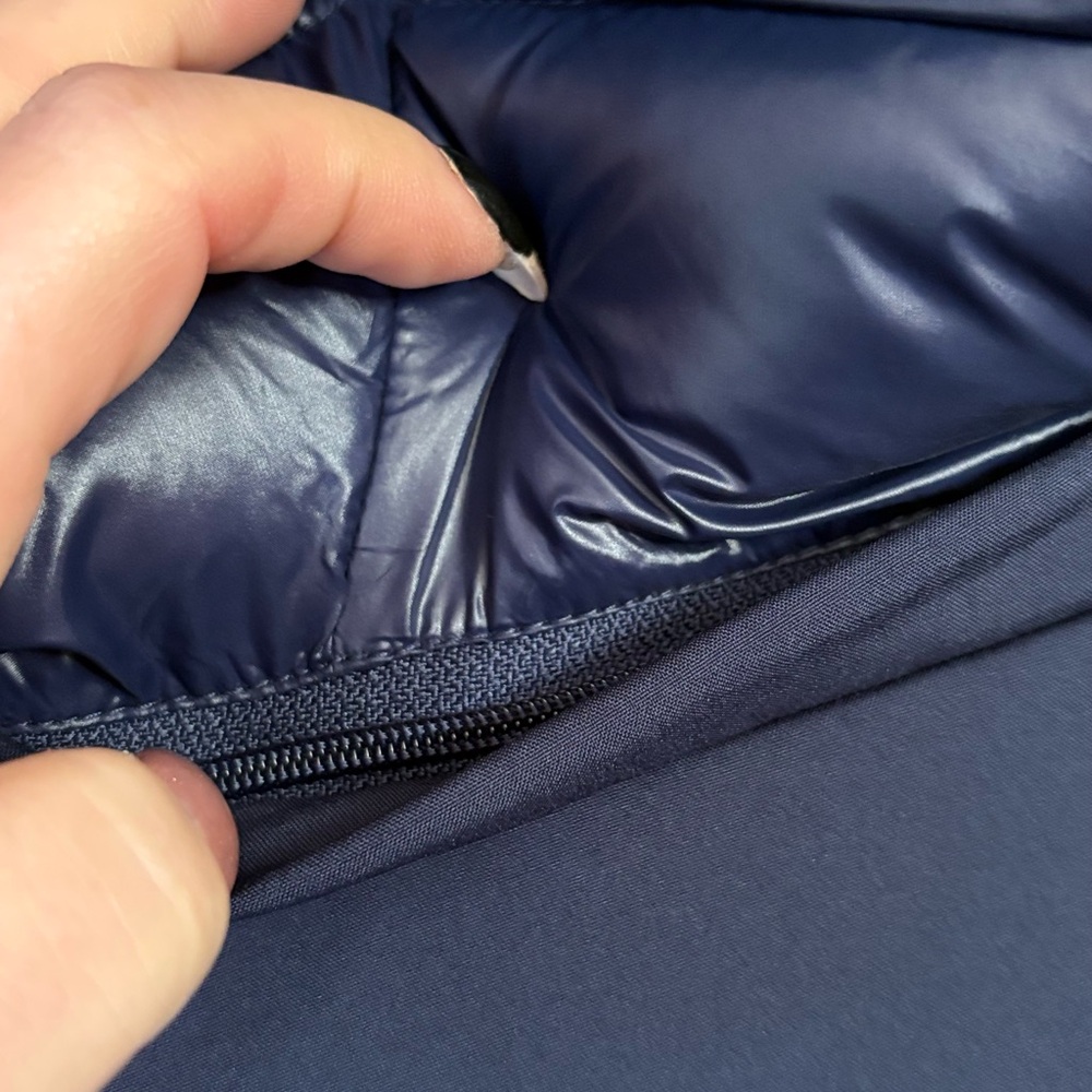 Guess Softshell Hooded Jacket Medium Blackened Blue - Picture 7 of 10